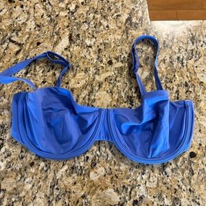 CUUP Cornflower Blue Bikini Top